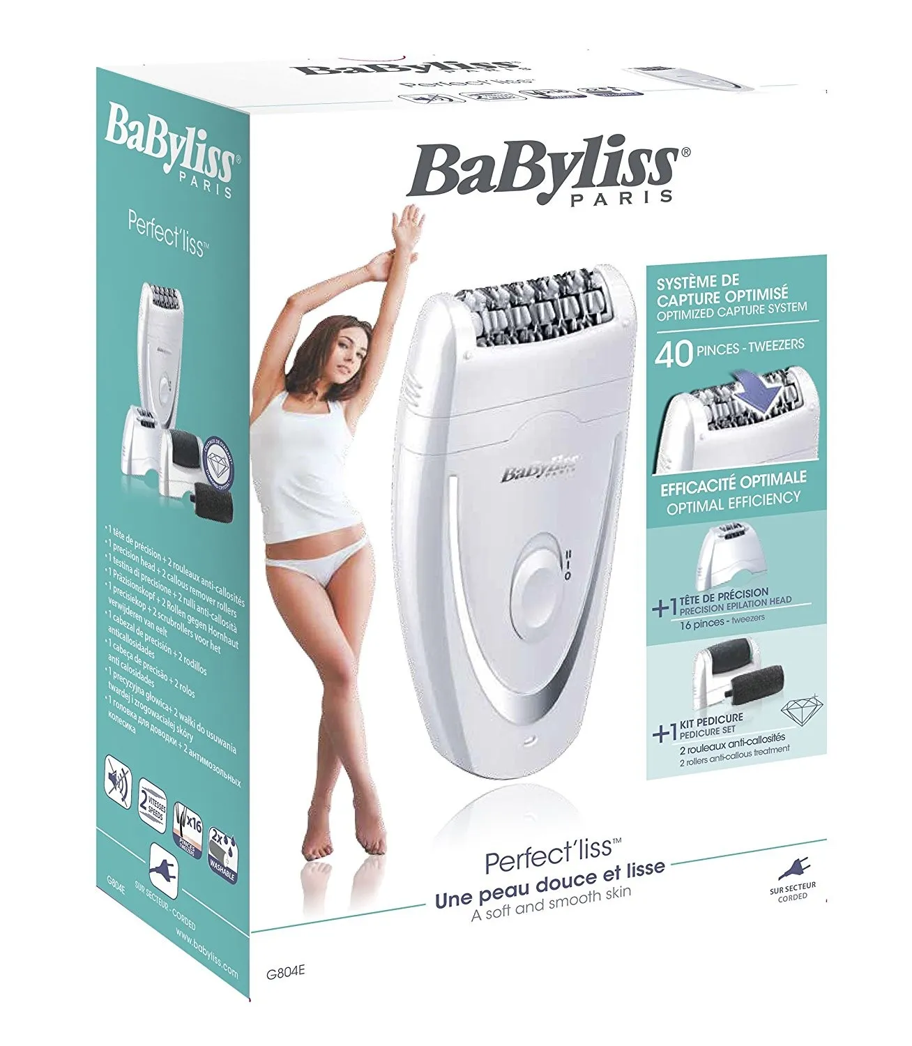 Эпилятор BaByliss G804 в Москве и Московской области от магазина Ammina